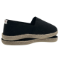 Espadrille uni noir