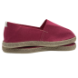 Espadrille uni fushia