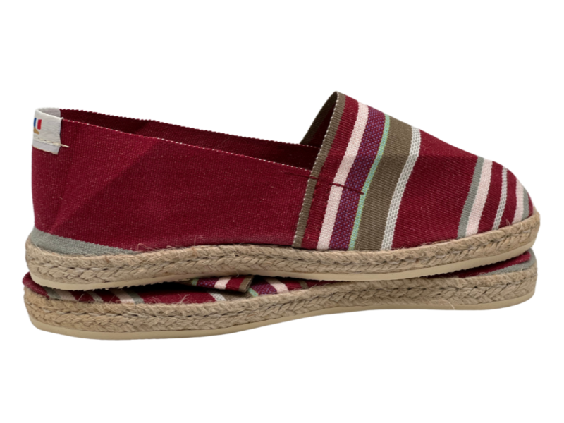 Espadrille jupiter bordeaux