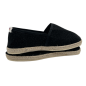 Espadrille paillette noire