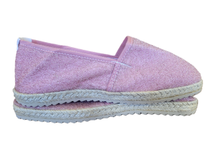 Espadrille Paillette Vieux Rose