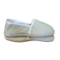 Espadrille Paillette or