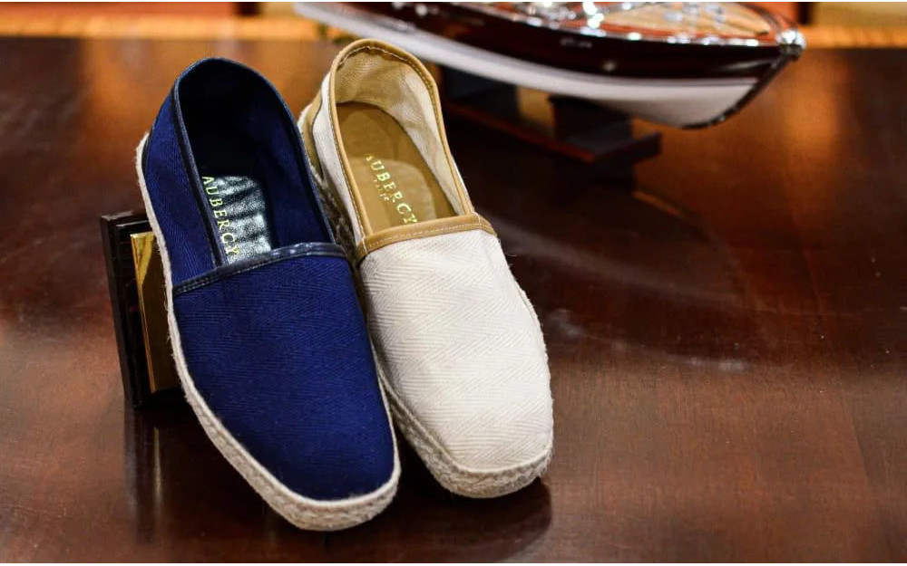 Espadrille Catalane & Haute Cordonnerie : Collaboration Aubercy